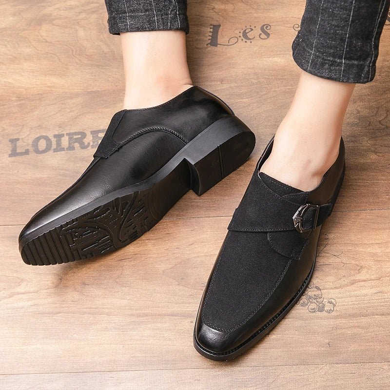 Chic Leather Loafers - Luxoria