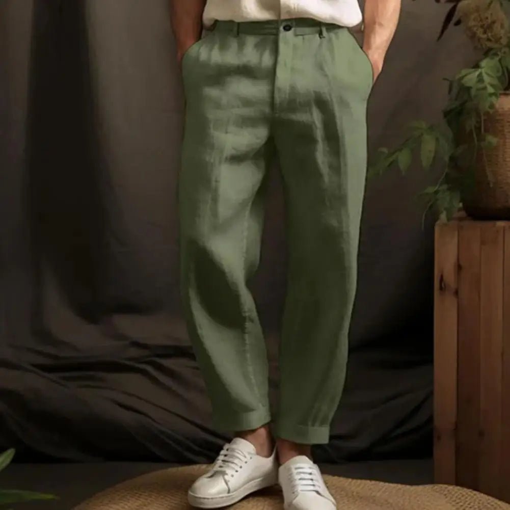 Cagliari Linen Pants - Luxoria