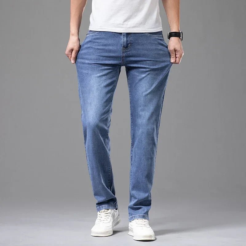 Elegant Denim Jeans - Luxoria