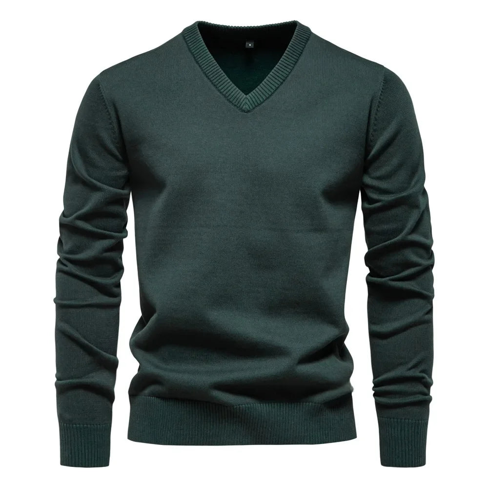 Elegant Knit Sweater - Luxoria