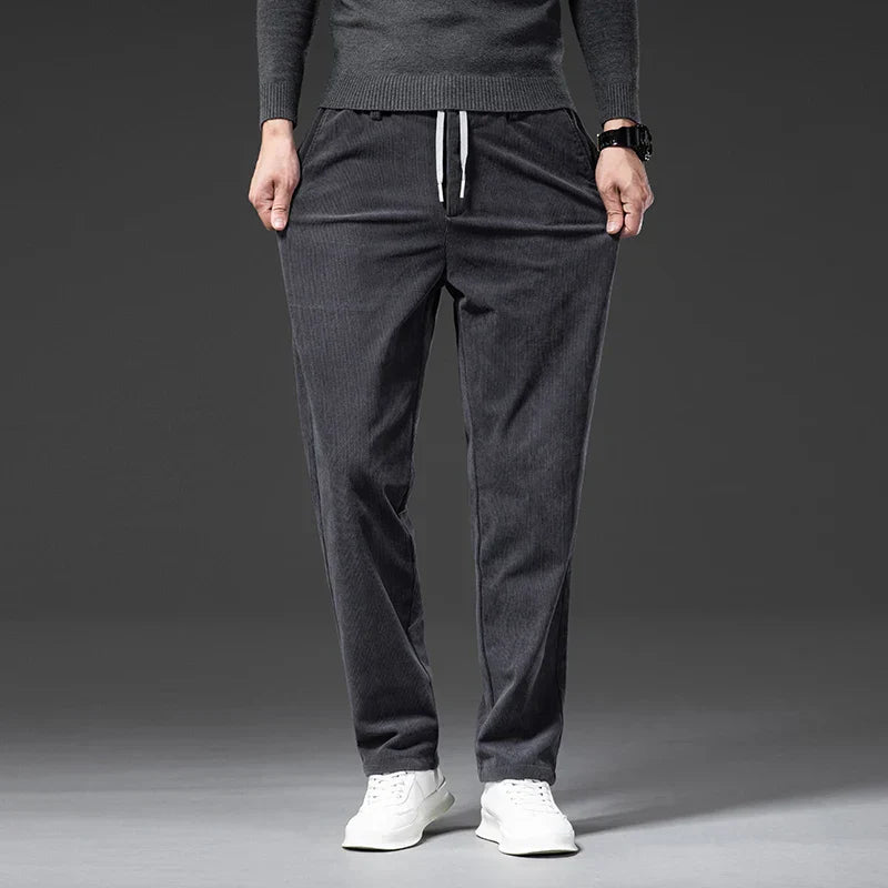 Elegant Corduroy Pants - Luxoria