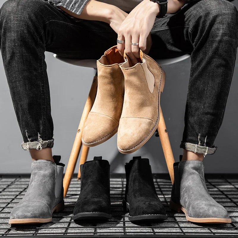 Elegant Ankle Boots - Luxoria
