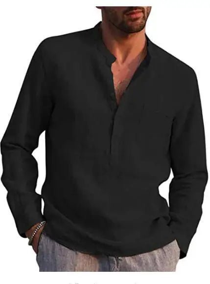 Breathable Cotton Shirt - Luxoria