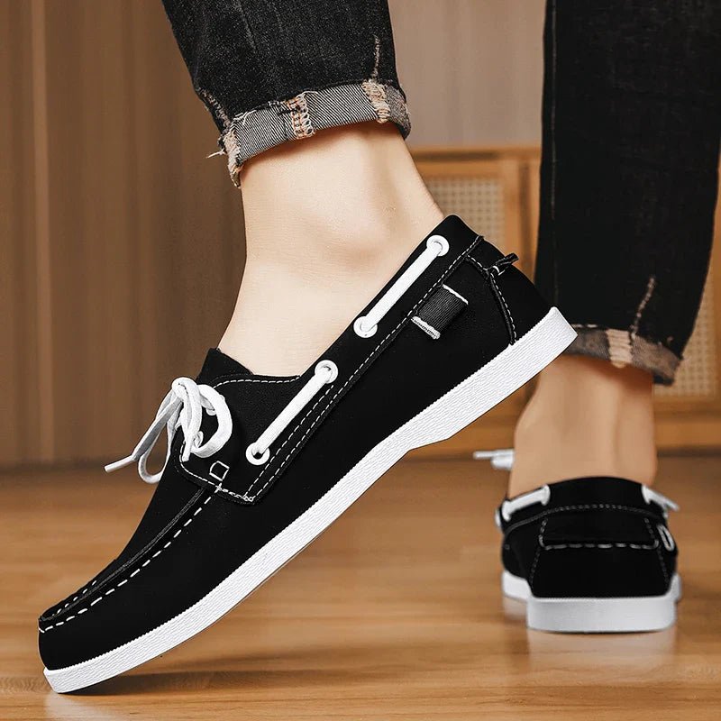 Leather Business Loafers - Luxoria