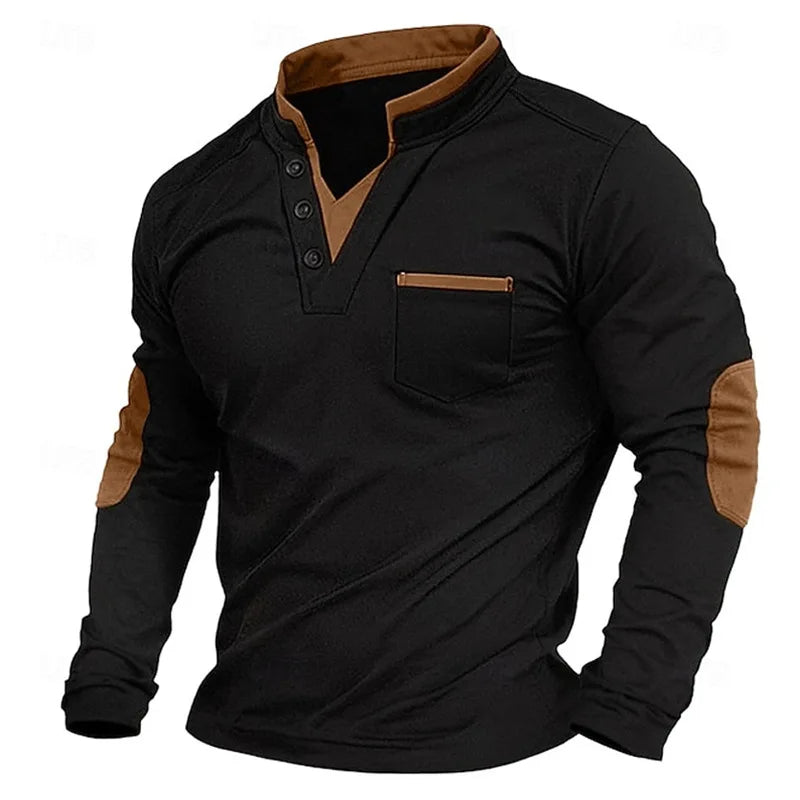 Men's V - Neck Sweater - Luxoria