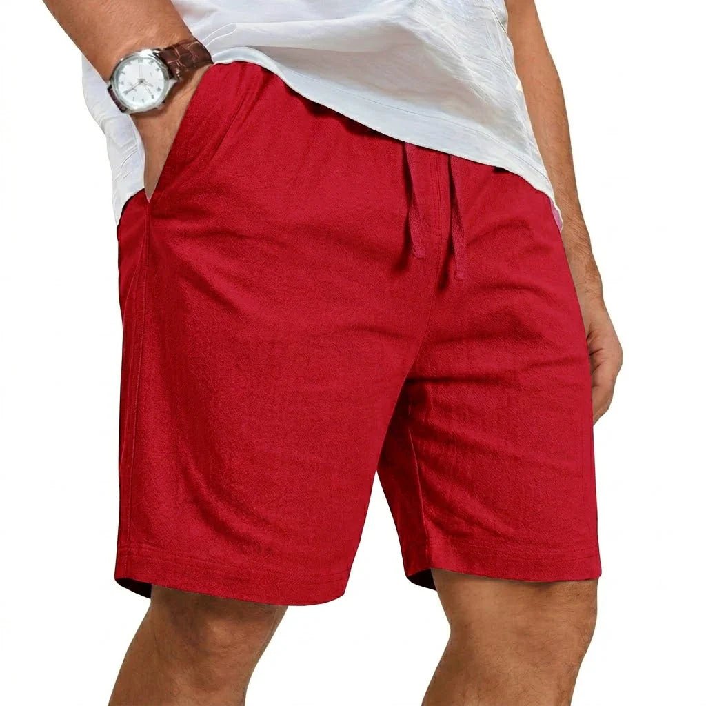 Casual Linen Summer Shorts - Luxoria