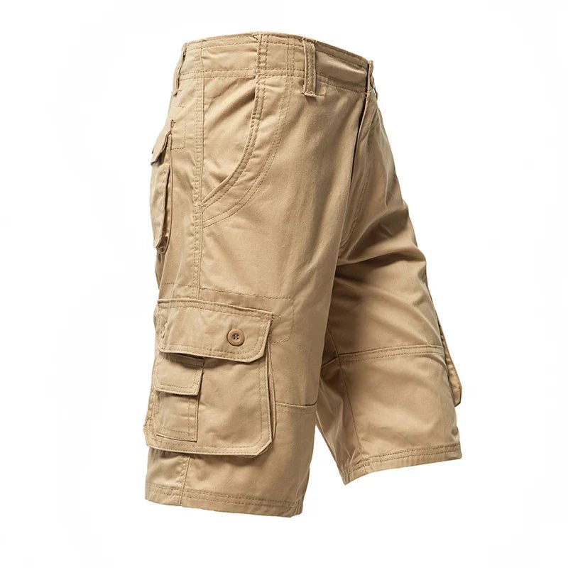 Casual Cargo Knee Shorts - Luxoria