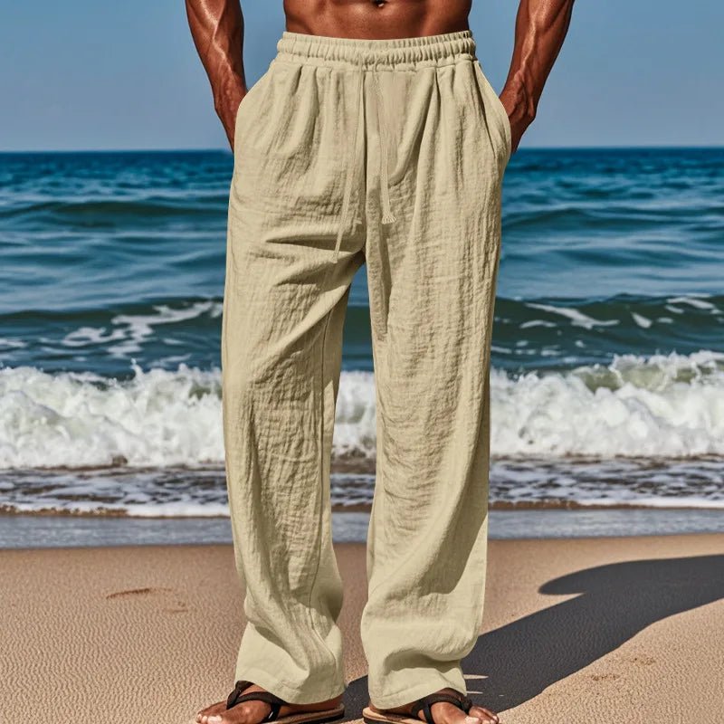 Comfortable Linen Pants - Luxoria