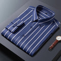 Givalli - Elegant Striped Men's Shirt - Luxoria