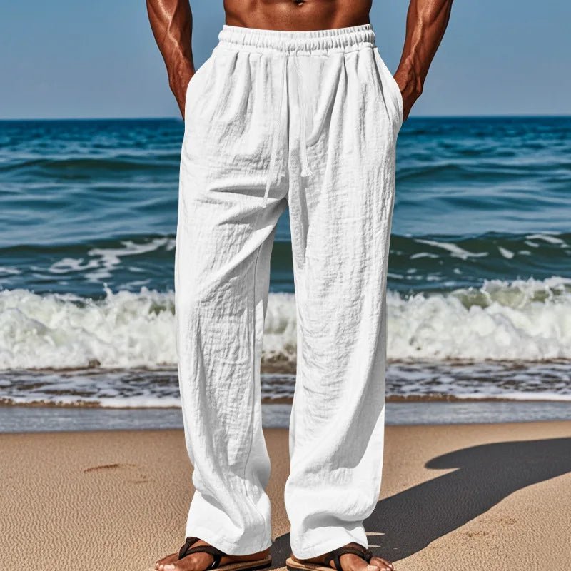 Comfortable Linen Pants - Luxoria
