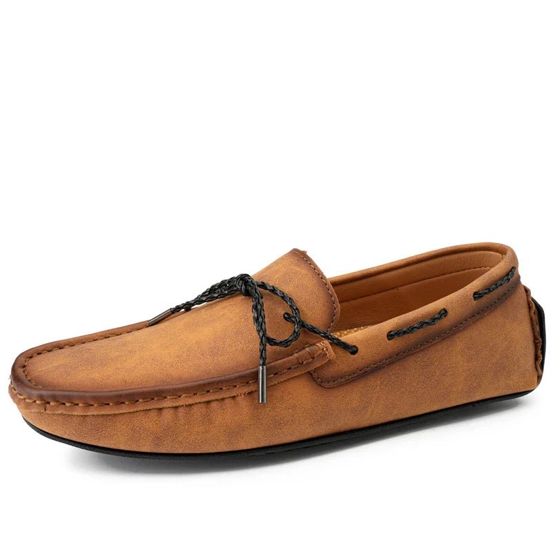 Handmade Suede Loafers - Luxoria