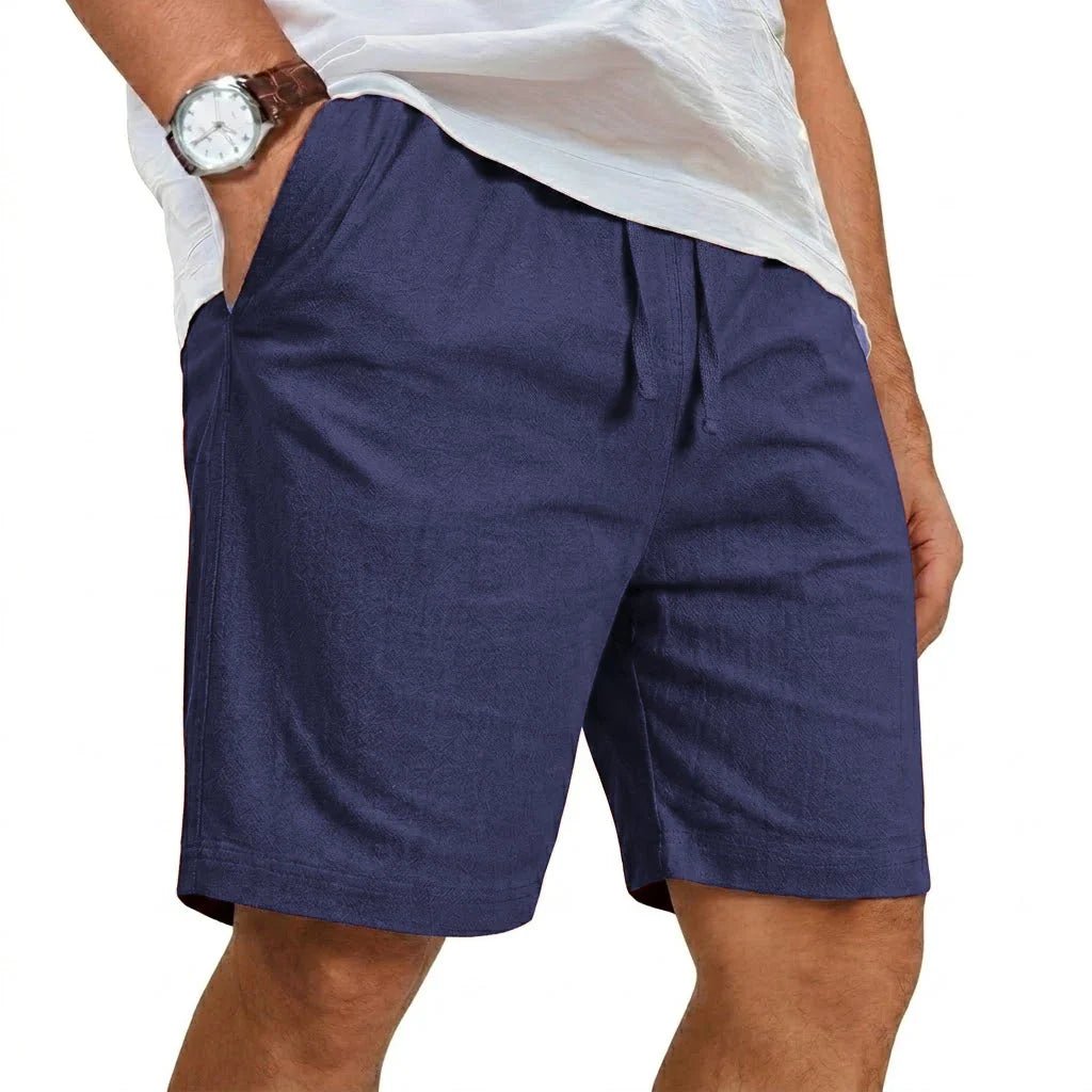 Casual Linen Summer Shorts - Luxoria