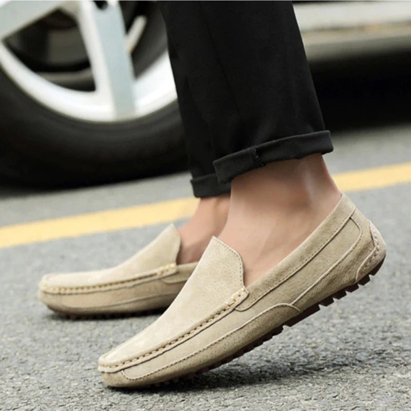 Chic Premium Suede Loafers - Luxoria
