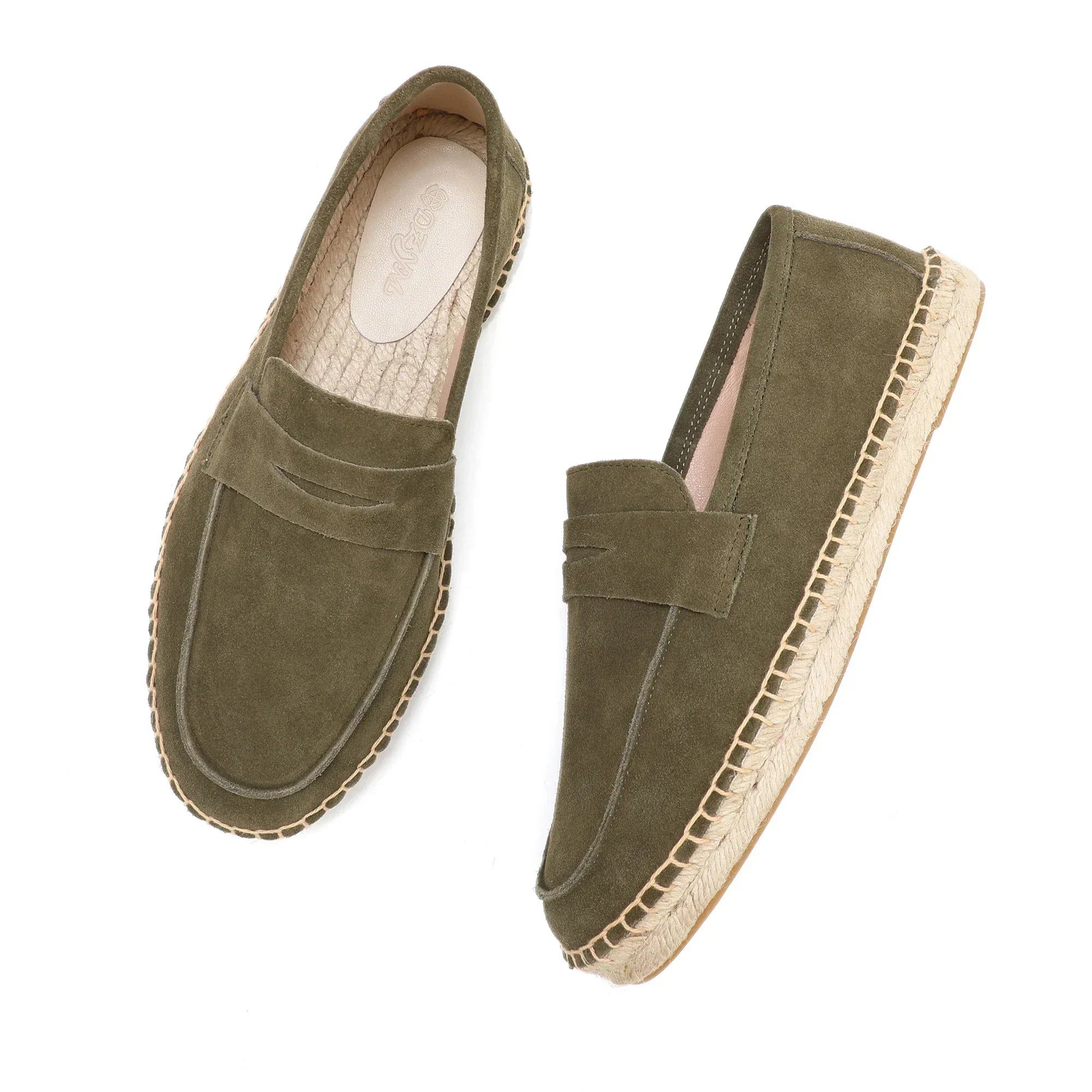 Elegant Suede Espadrilles - Luxoria