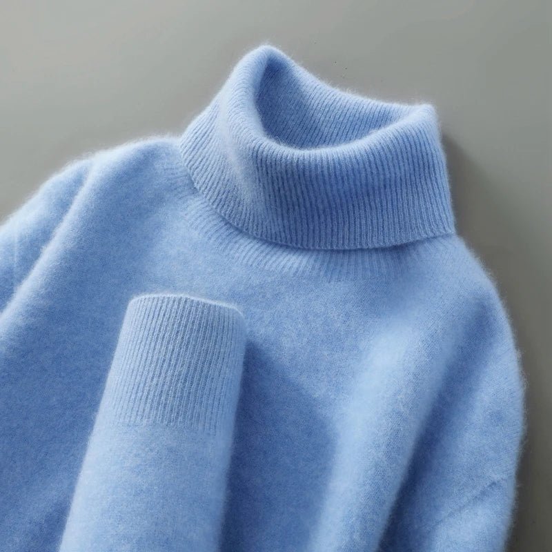 Elegant Wool Turtleneck - Luxoria