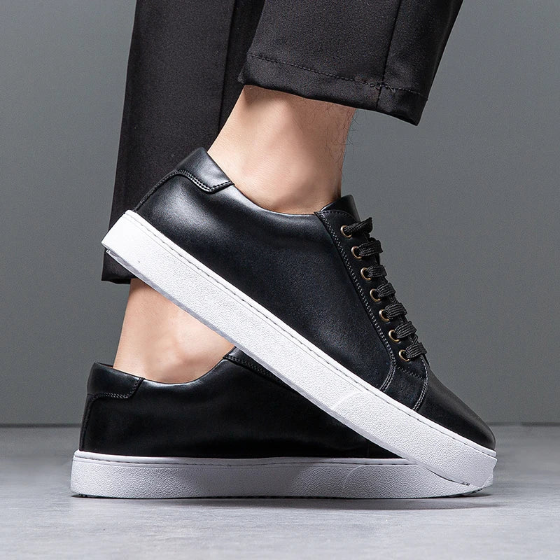 Saint - Tropez Leather Shoes - Luxoria