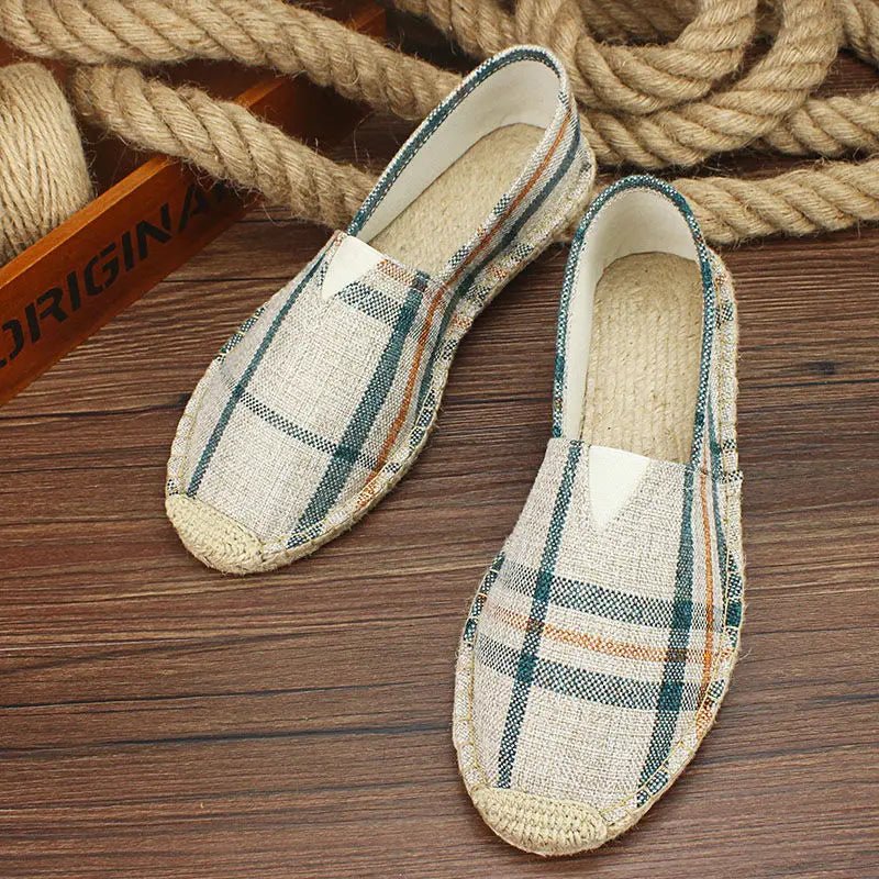 Casual Canvas Espadrilles - Luxoria