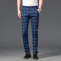 Elegant Plaid Pants - Luxoria