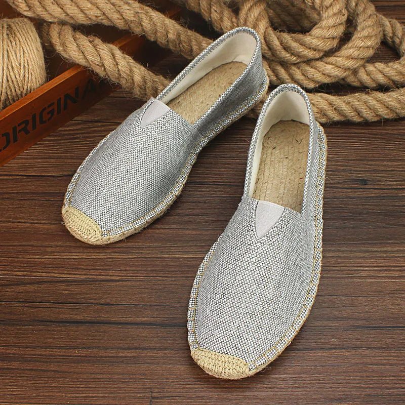 Casual Canvas Espadrilles - Luxoria