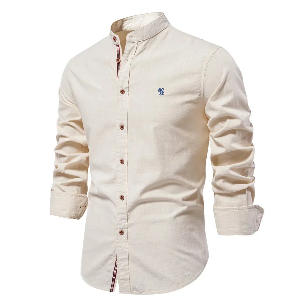 Elegant Linen Shirt - Luxoria