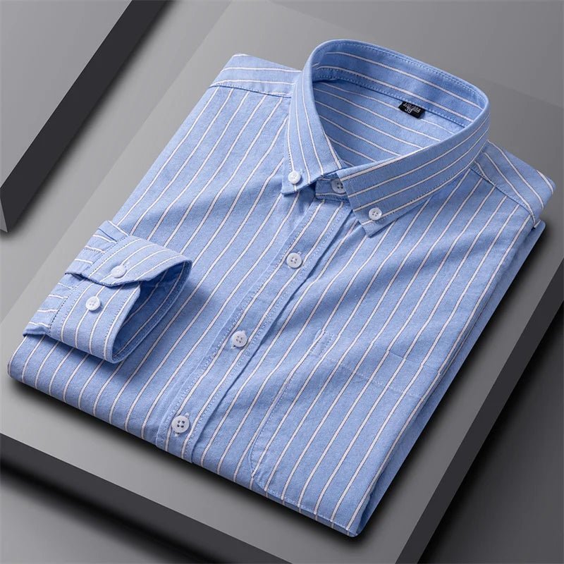 Givalli - Men's Chic Oxford Shirt - Luxoria