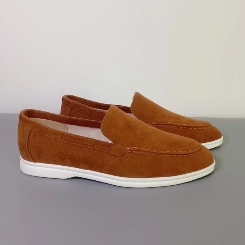 Premium Suede Loafers - Luxoria