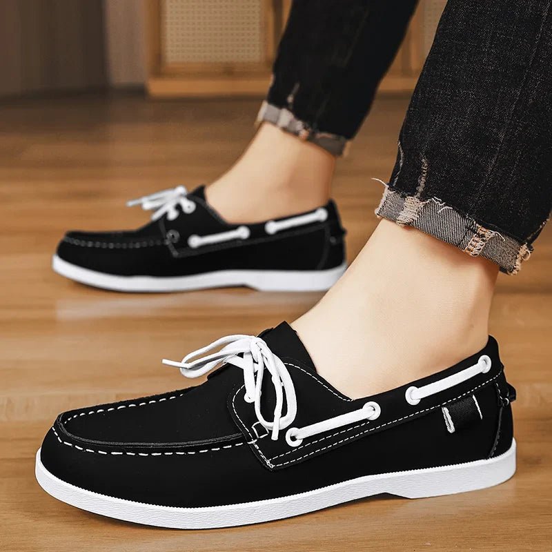Leather Business Loafers - Luxoria