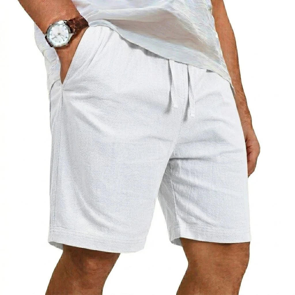 Casual Linen Summer Shorts - Luxoria