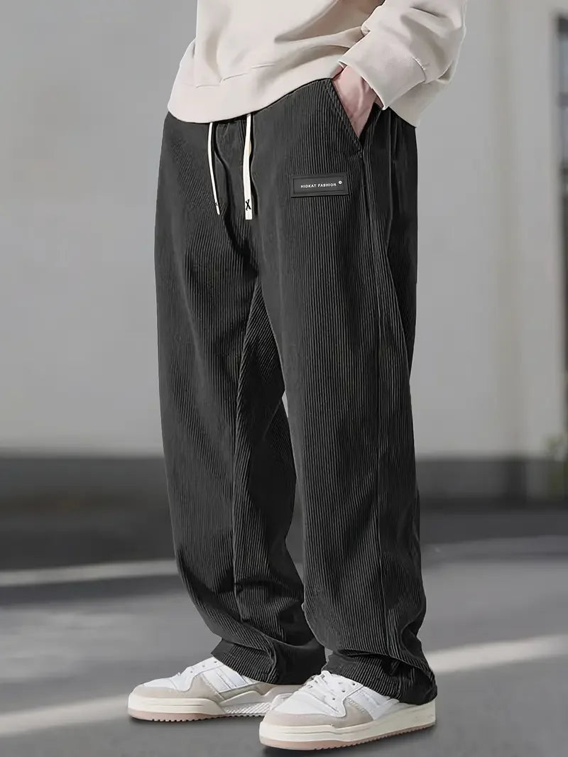 Casual Corduroy Pants - Luxoria