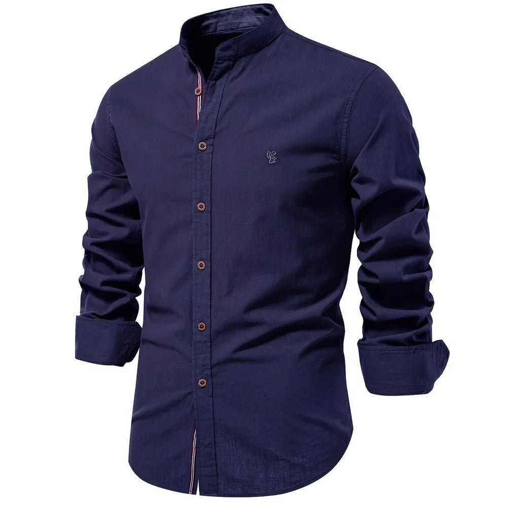 Elegant Linen Shirt - Luxoria