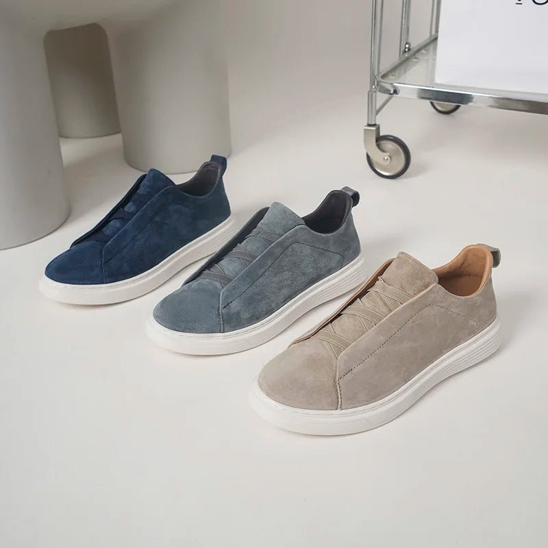 Elegant Leather Men's Shoes - Luxoria