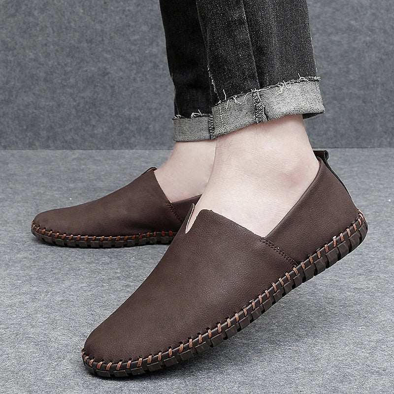 Ibiza Leather Loafers - Luxoria