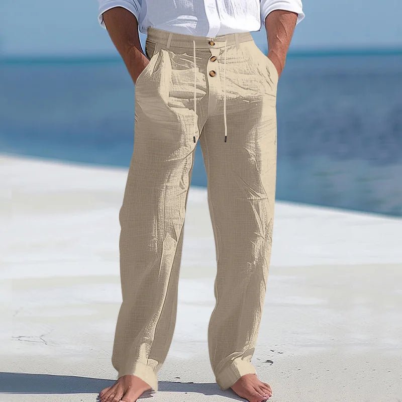 Linen Summer Pants - Luxoria