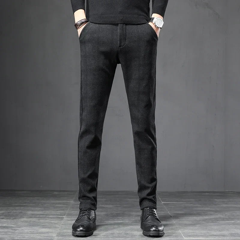 Plaid Casual Pants - Luxoria