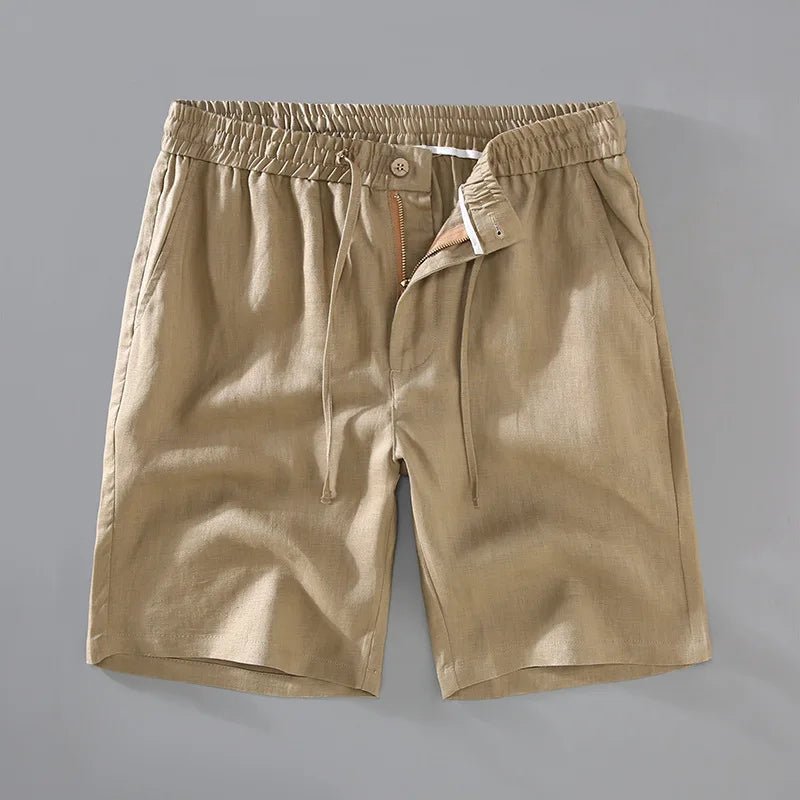 Elegant Linen Shorts - Luxoria