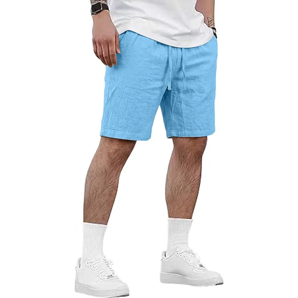 Linen Men's Shorts - Luxoria