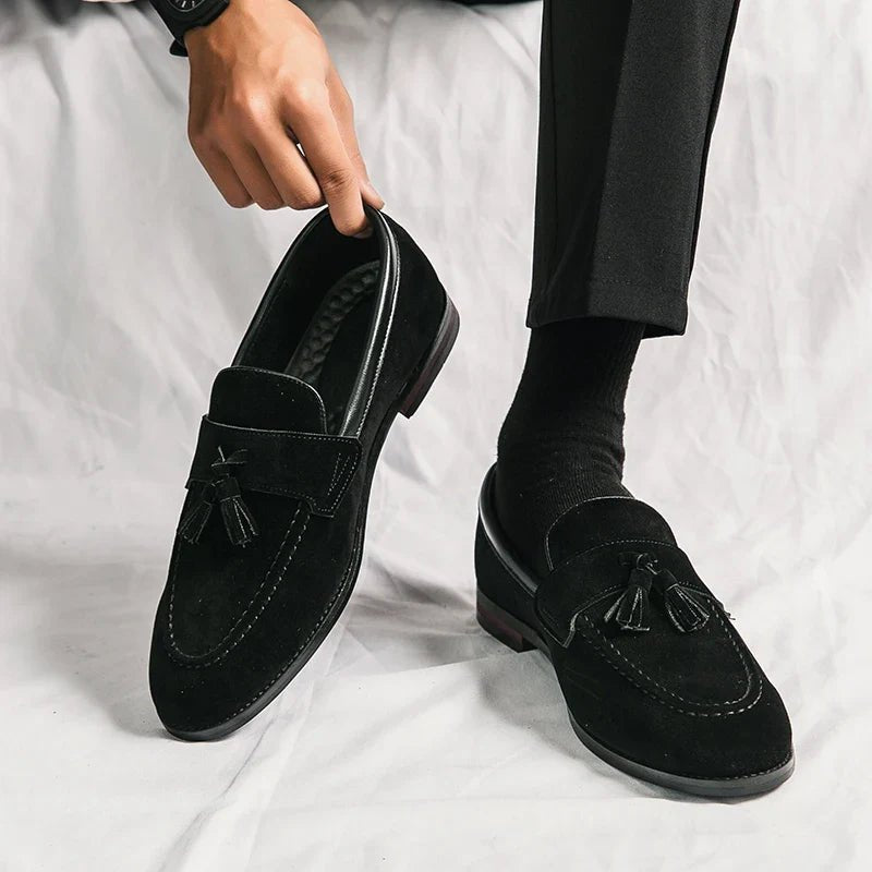 Elegant Tassel Loafers - Luxoria