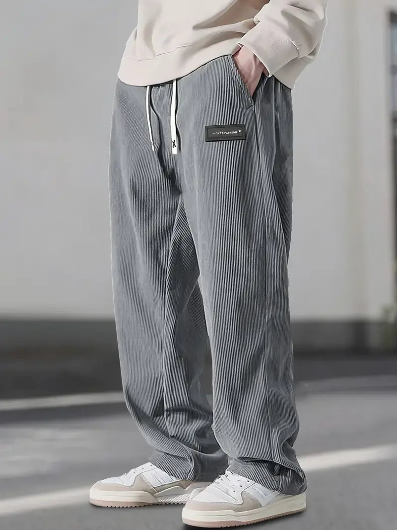 Casual Corduroy Pants - Luxoria