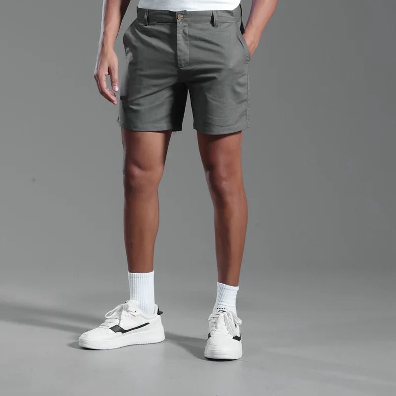 Elegant Cotton Shorts - Luxoria