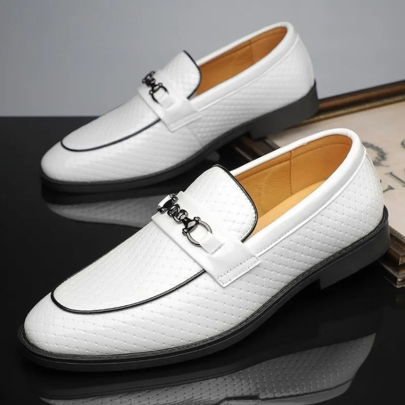 Capri Leather Loafers - Luxoria