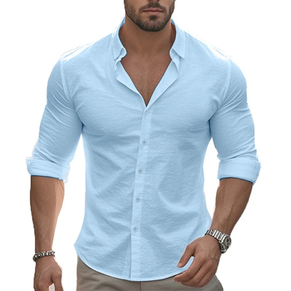 Palermo Linen Shirt - Luxoria