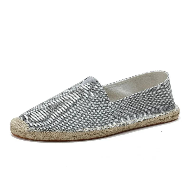 Elegant Canvas Espadrilles - Luxoria