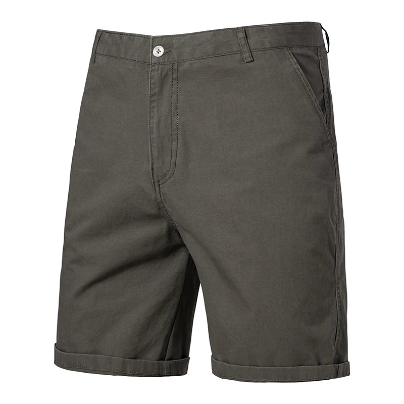 Elegant Cotton Shorts - Luxoria