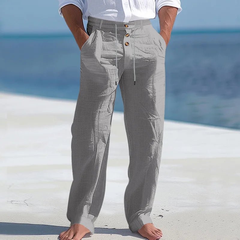 Linen Summer Pants - Luxoria