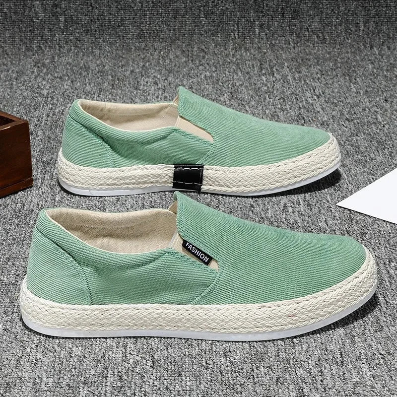 Breathable Slip - On Canvas Shoes - Luxoria