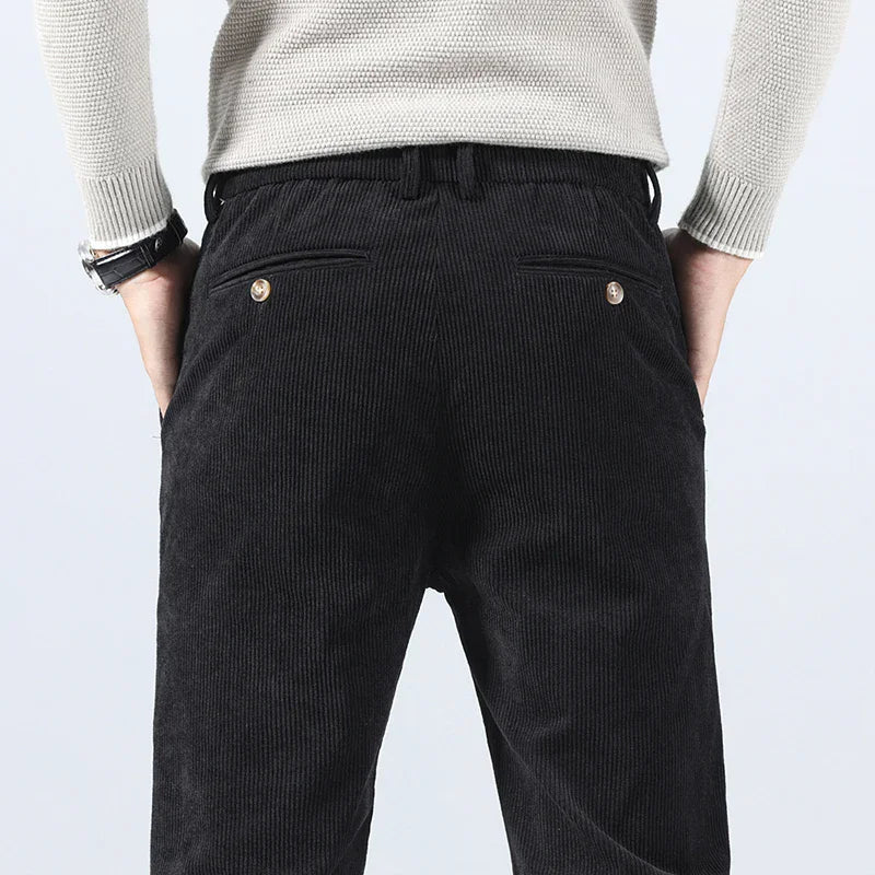 Casual Corduroy Pants - Luxoria