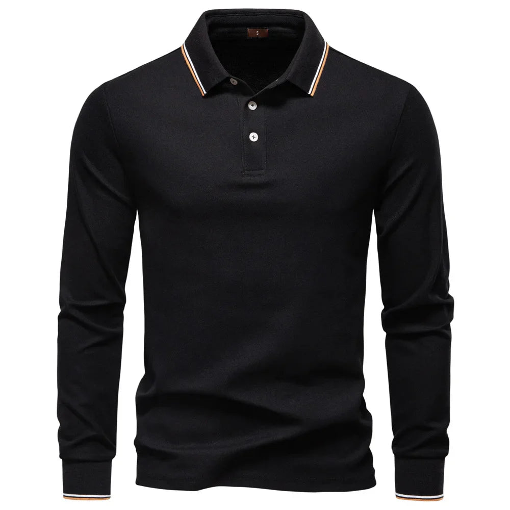 Elegant Polo Sweater - Luxoria
