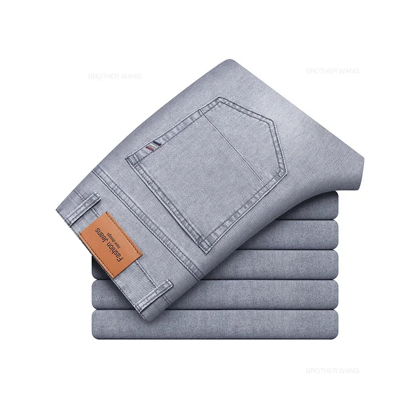 Elegant Denim Jeans - Luxoria