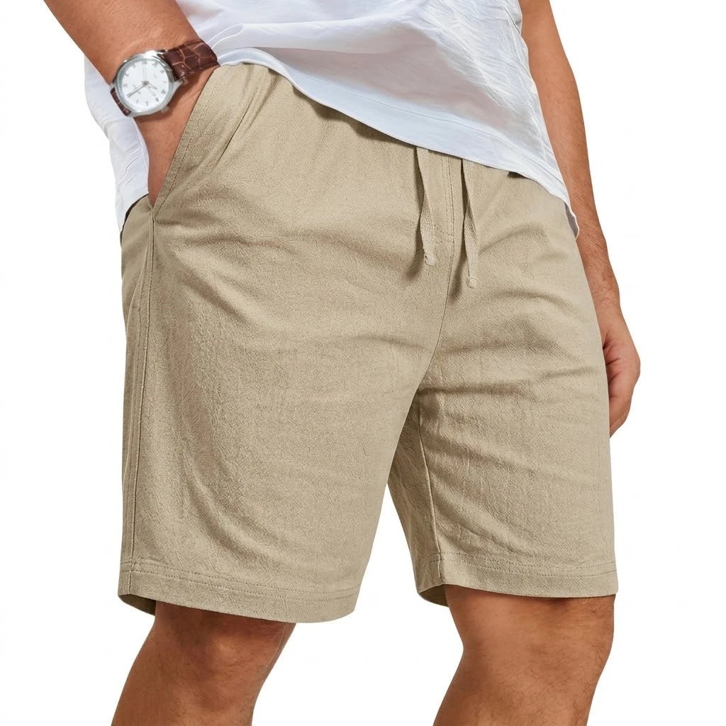 Casual Linen Summer Shorts - Luxoria