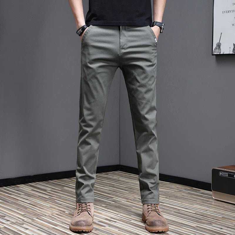 Casual Cotton Pants - Luxoria